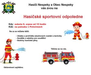 Sportovní akce s hasiči